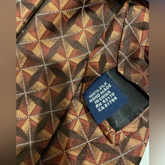 John Ashford 100% Silk Tie - Picture 7 of 7